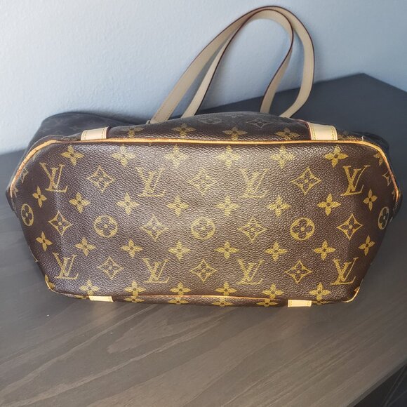 Louis Vuitton Sac Shopping Tote - Vintage Monogram w/ Replaced Handles from LV - Picture 7 of 17